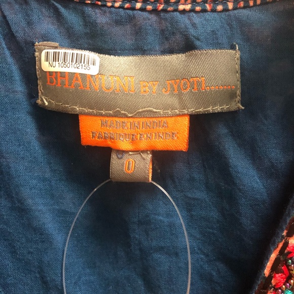 NWT Orange Motif Maxi Dress from Anthropologie size 0 - Picture 7 of 7